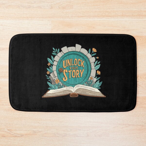 Item preview, Unlock Your Story — Fantasy Round Door & Book Lover Illustration - Fantasy designed and sold by Fenay Designs.
