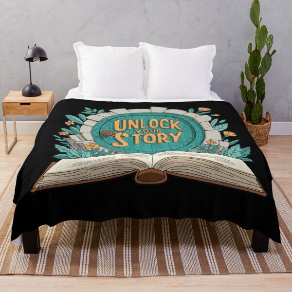 Item preview, Unlock Your Story — Fantasy Round Door & Book Lover Illustration - Fantasy designed and sold by Fenay Designs.