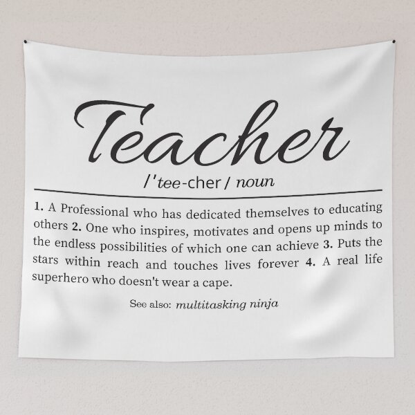 Item preview, Teacher Appreciation Week Dictionary Definition designed and sold by SaltedBeachPaperie.