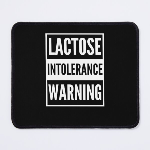 Item preview, Lactose intolerance warning dairy allergy Dairy Intolerant designed and sold by snowry.