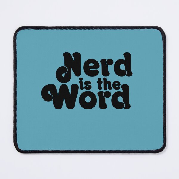 Item preview, Nerd is the Word designed and sold by FrictionMaxxing.