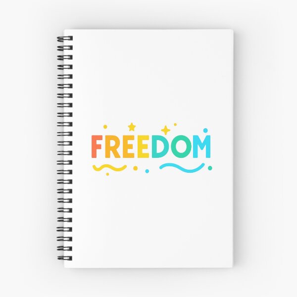 Item preview, Colorful Freedom Typography designed and sold by Design-Joyz.