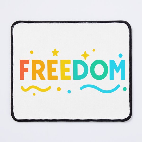 Item preview, Colorful Freedom Typography designed and sold by Design-Joyz.