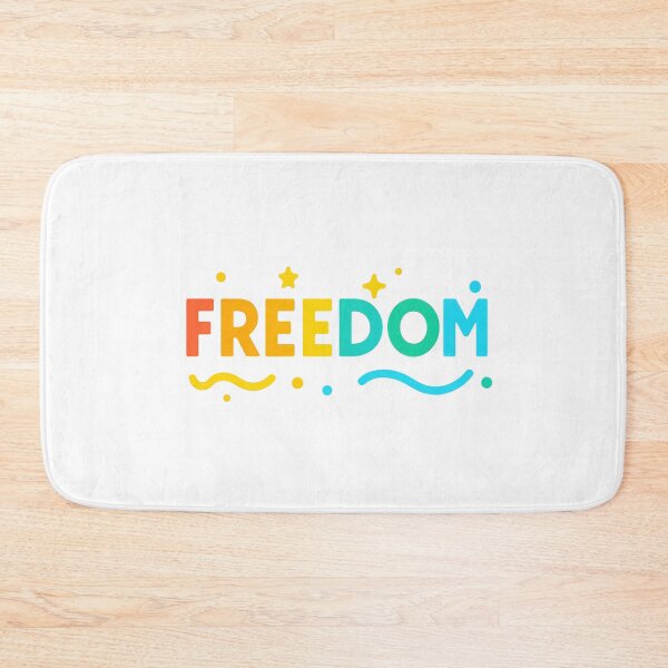 Item preview, Colorful Freedom Typography designed and sold by Design-Joyz.