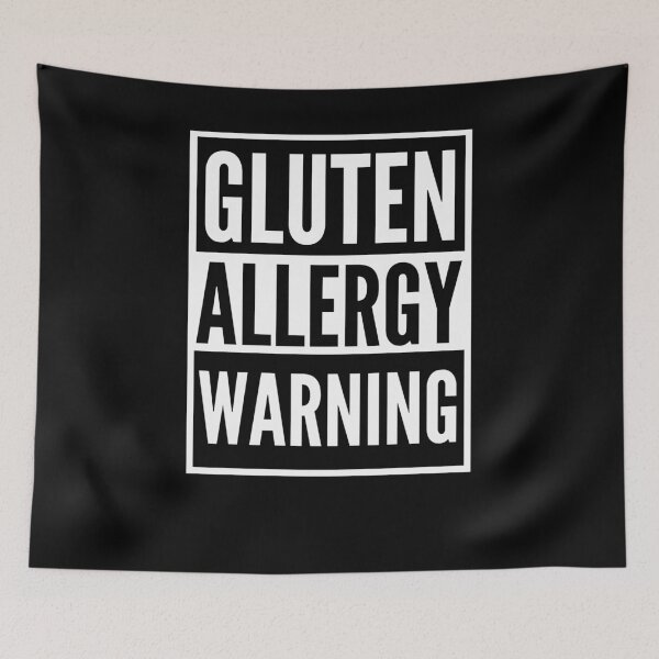 Item preview, Gluten allergy warning Celiac disease Coeliac disease designed and sold by snowry.