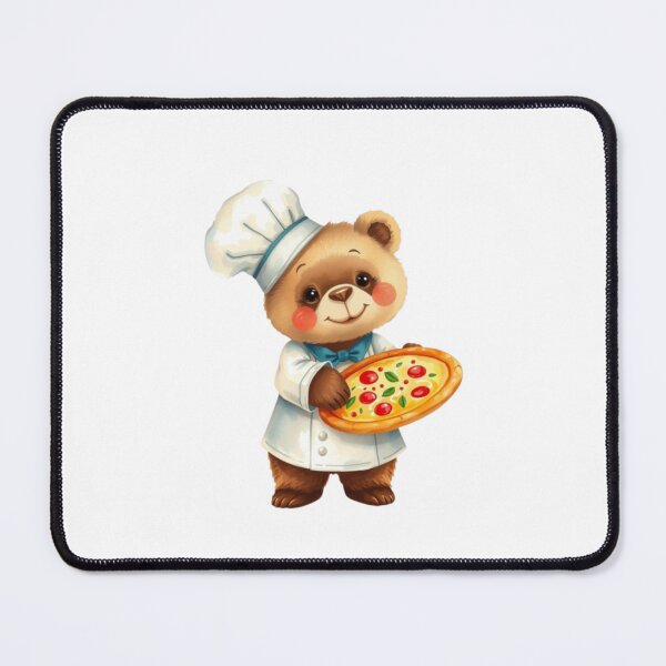 Item preview, Bear chef lover cute happy birthday kawaii gift funny christmas designed and sold by CheeseBlueprint.