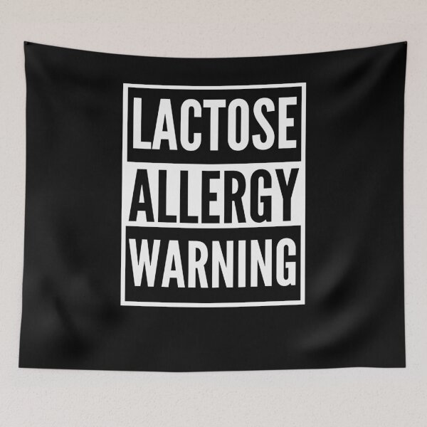 Item preview, Lactose allergy warning dairy allergy food allergy awareness designed and sold by snowry.