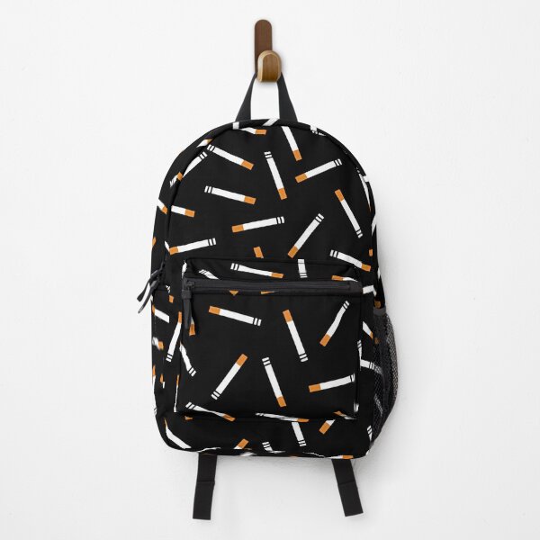 Item preview, White Cigarette Pattern on Black designed and sold by darkskinbender.