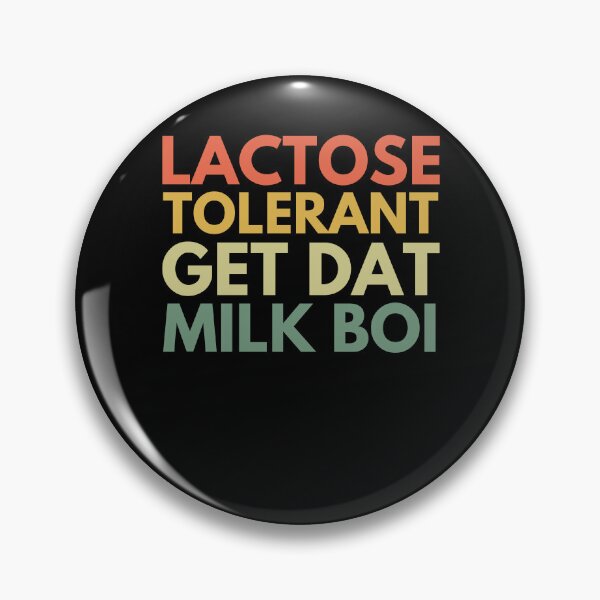 Item preview, Lactose Tolerant Get Dat Milk Boi funny milk lover retro designed and sold by snowry.