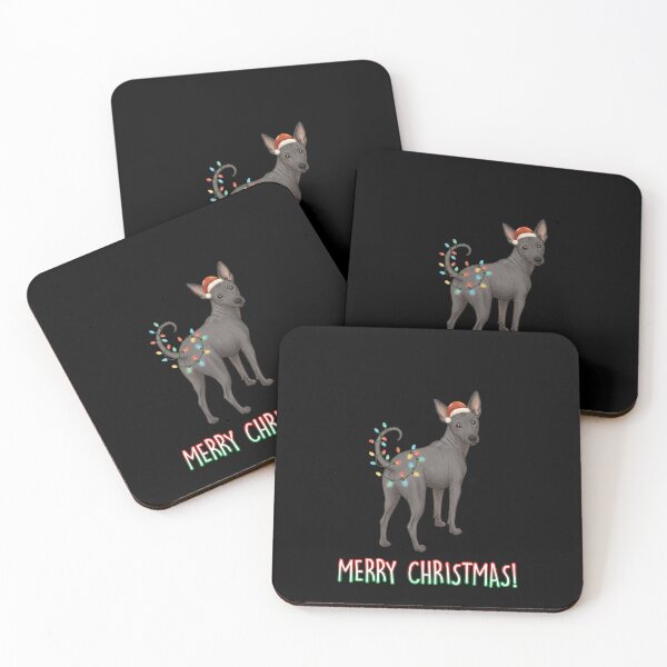 Item preview, Funny Xoloitzcuintli Xolo Merry Christmas Holidays Xmas Mom Dad Kids designed and sold by FurryHavenPH.