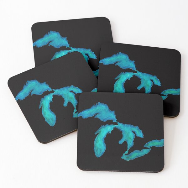 Item preview, Watercolor Great Lakes designed and sold by Abby-Hill-81.