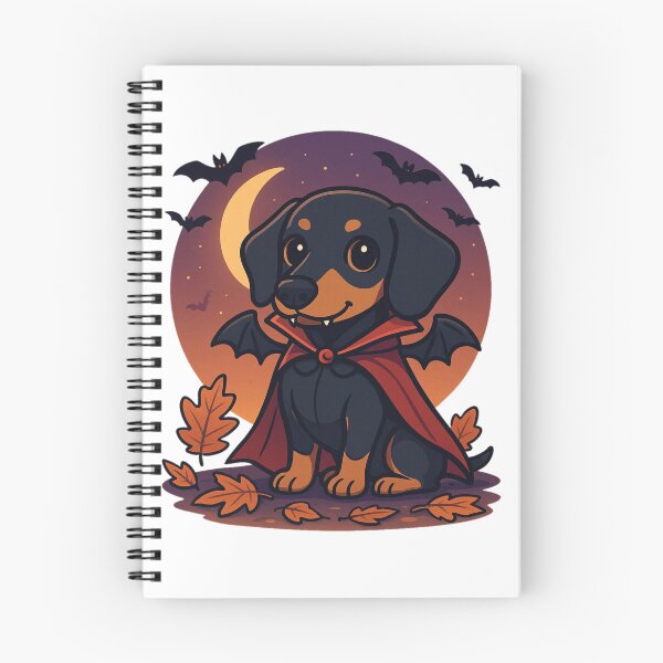 Item preview, Count Barkula – Vampire Dachshund Halloween Cartoon designed and sold by Doxie Life.