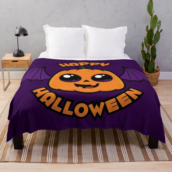 Item preview, Happy Halloween Kawaii Pumpkin Spooky Cuteness designed and sold by fizzgig.