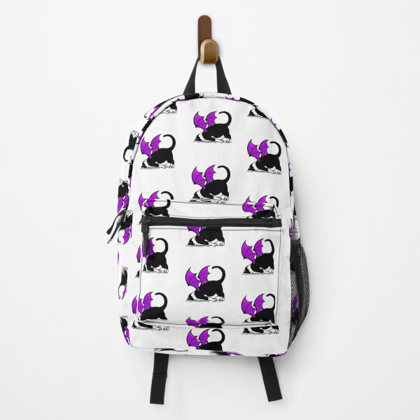 Item preview, Cat Bat Halloween Purple pattern designed and sold by BeebooDesign.