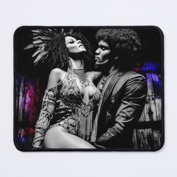 Item preview, Afro Nova love art designed and sold by Blackcanvas444.