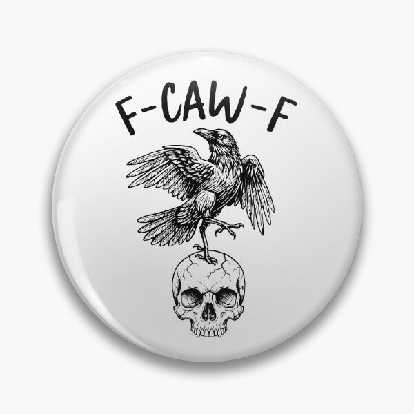 Item preview, F-Caw-F Skull Crow Raven   designed and sold by TheTimer.