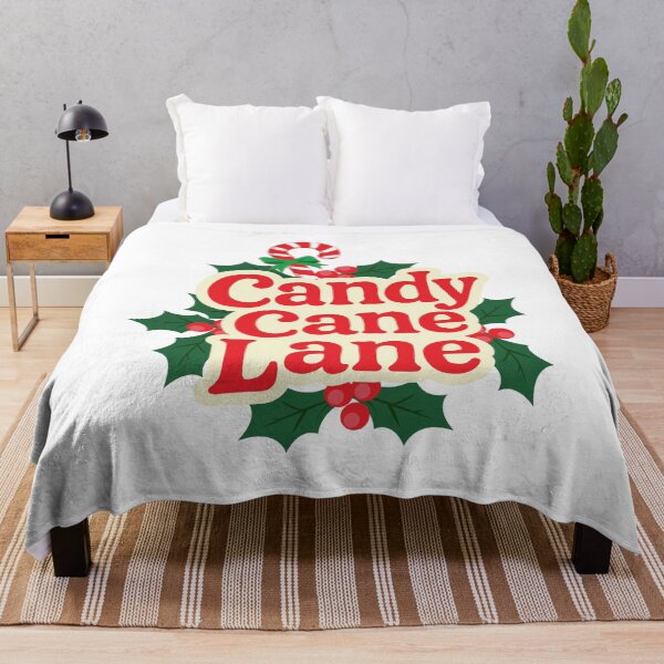Item preview, Candy Cane Lane Christmas T-shirt - Festive Holiday Design designed and sold by DavidTeeStudio.