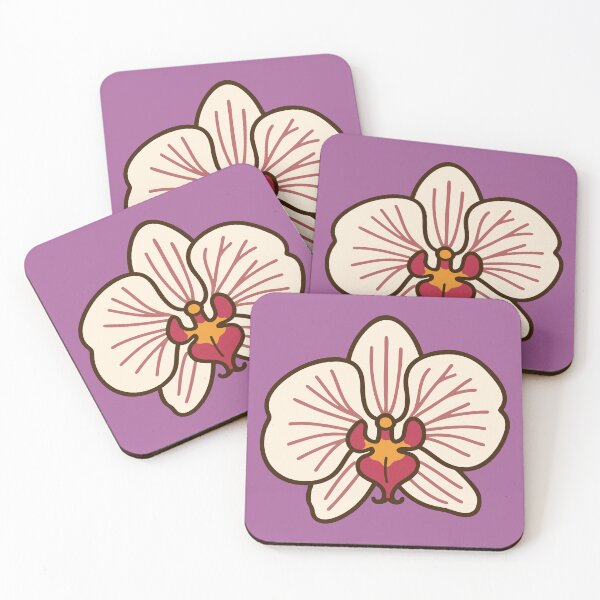 Item preview, Orchid Flower Floral Digital Art designed and sold by Magnolia Valley Art.