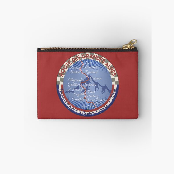Item preview, Route des Grandes Alpes France Sticker TShirt 02 designed and sold by OuterShellUK.