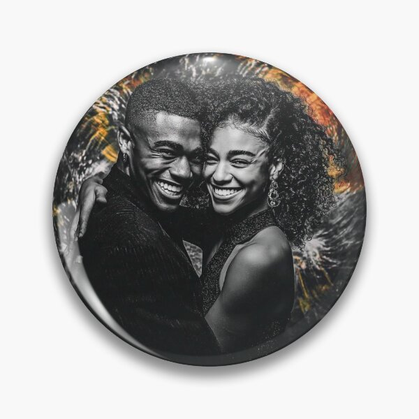 Item preview, Afro Nova love art designed and sold by Blackcanvas444.