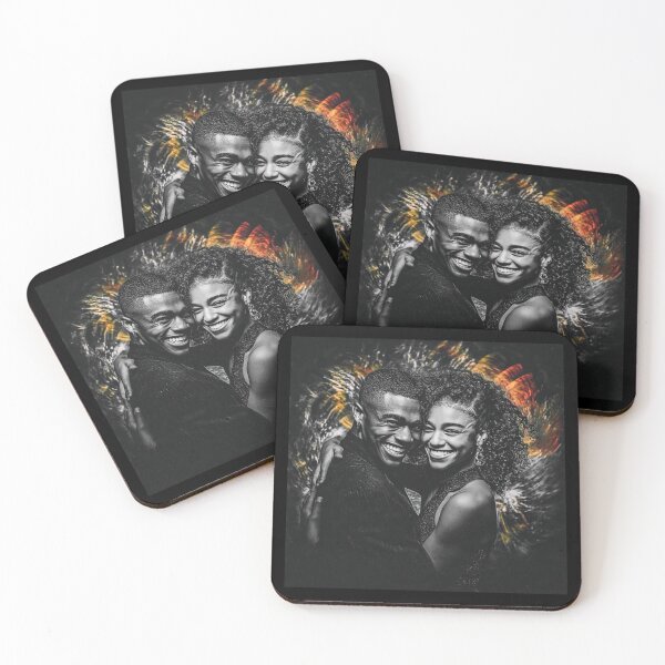 Item preview, Afro Nova love art designed and sold by Blackcanvas444.