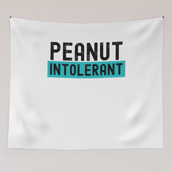 Item preview, Peanut intolerant allergy teal food allergy awareness week designed and sold by snowry.