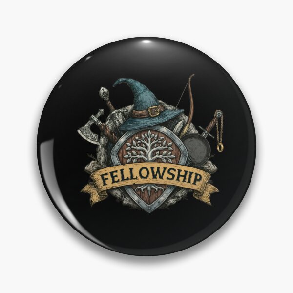 Item preview, Fellowship Crest – Fantasy Adventurer Emblem - Fantasy designed and sold by Fenay Designs.