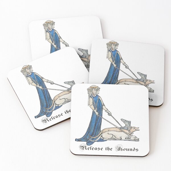 Item preview, Release the Hounds - Vintage Art designed and sold by RickE.