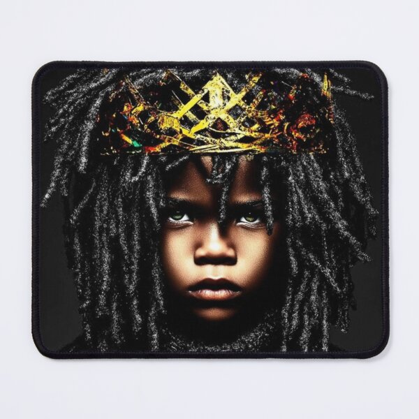 Item preview, Little king Afro Nova art designed and sold by Blackcanvas444.