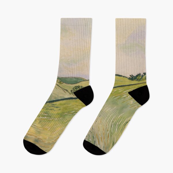 Item preview, French Countryside Landscape | Van Gogh Inspired Impressionist Artwork designed and sold by CARRAANN.