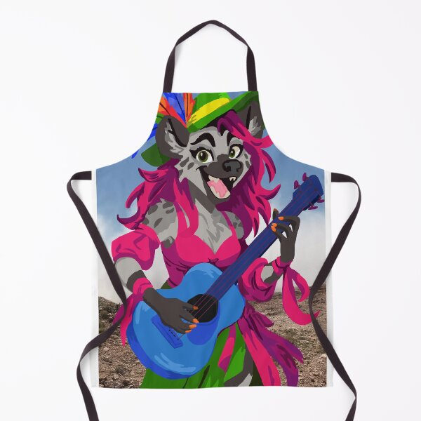 Item preview, Think Pink Gnoll Bard designed and sold by KlakkDrawsStuff.