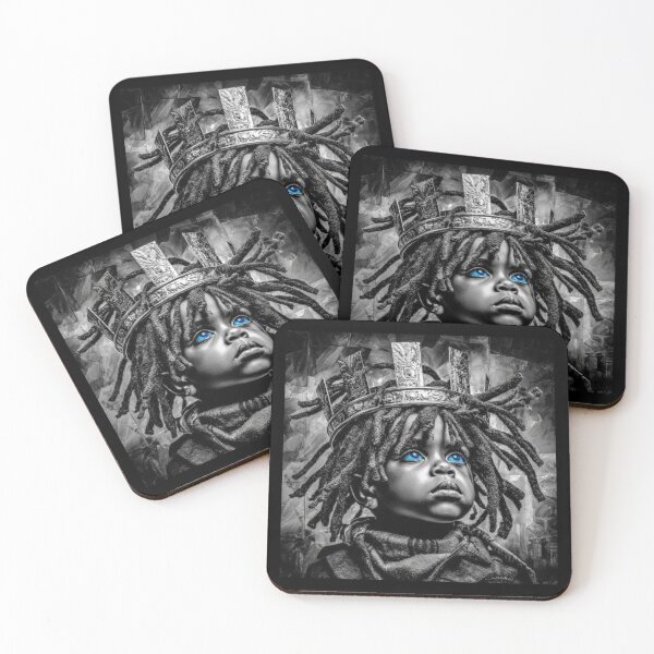 Item preview, Little king Afro Nova art designed and sold by Blackcanvas444.
