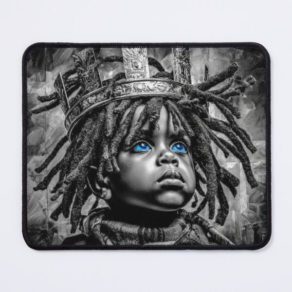 Item preview, Little king Afro Nova art designed and sold by Blackcanvas444.