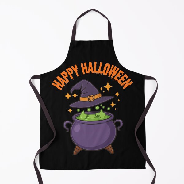 Item preview, Happy Halloween Witch Cauldron - Bubbling Magic Potion designed and sold by LennaWrenley.