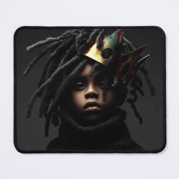 Item preview, Little king Afro Nova art designed and sold by Blackcanvas444.