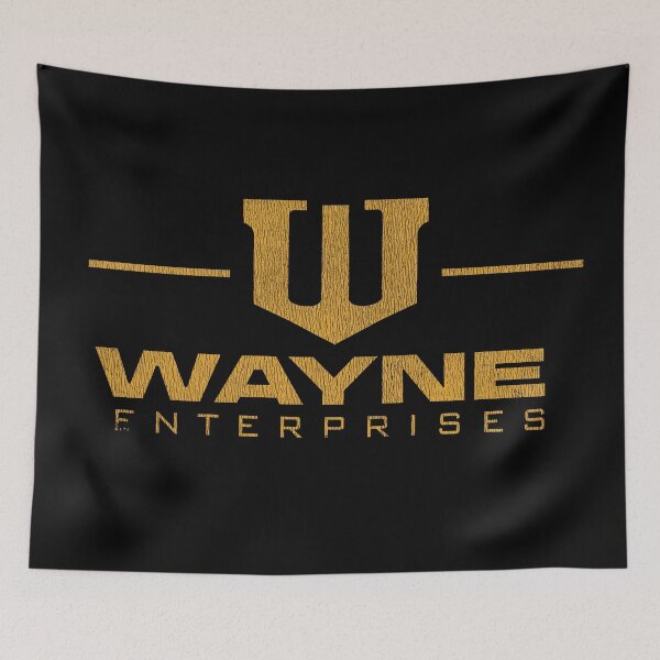 Artikelvorschau, Wayne Enterprises (Gelb/Distressed) entworfen und verkauft von Eversole Design Co..