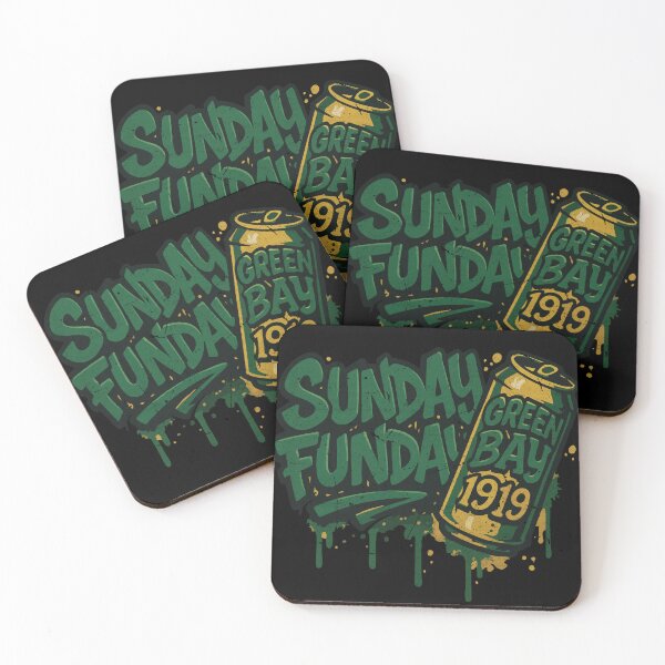 Item preview, Sunday Funday Game Day Green Bay Football designed and sold by SanmanthaHoW.