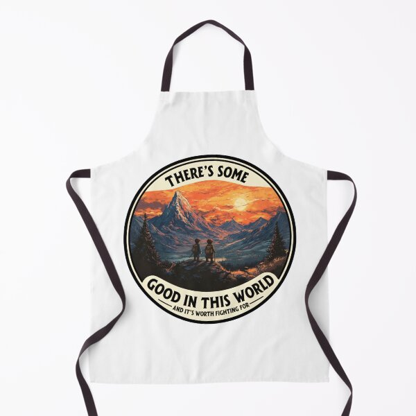 Item preview, Inspirational Mountain Sunset Badge – Adventure Quote Artwork - Fantasy designed and sold by Fenay Designs.