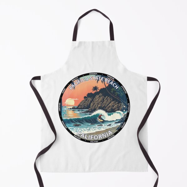 Item preview, Pacifica State Beach – California USA - Surf lifestyle coastal waves designed and sold by inkNext.