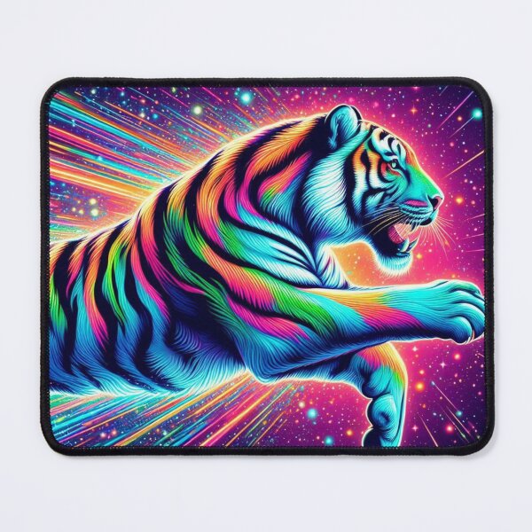Item preview, Colorful wild tiger designed and sold by Dogandesighn.