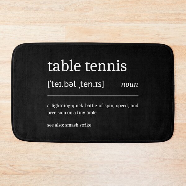 Item preview, Table Tennis Definition Funny Motivational Ping Pong Dictionary designed and sold by StrideSuccess.