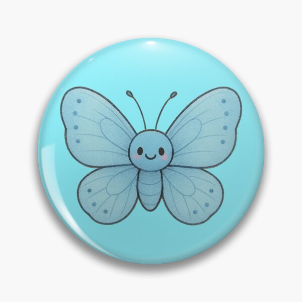 Item preview, Cute Blue Butterfly Aesthetic  designed and sold by imperiumpublicitario .