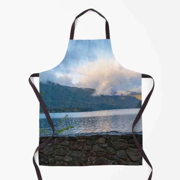 Item preview, Colorful Sunrise at Lake Crescent - Olympic National Park designed and sold by TinyDinoDesigns.