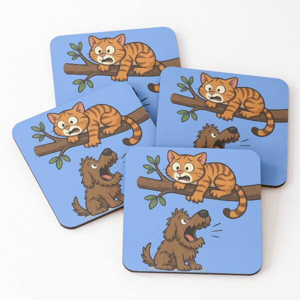 Item preview,  A Classic Case of Cat vs. Dog designed and sold by IraBum.