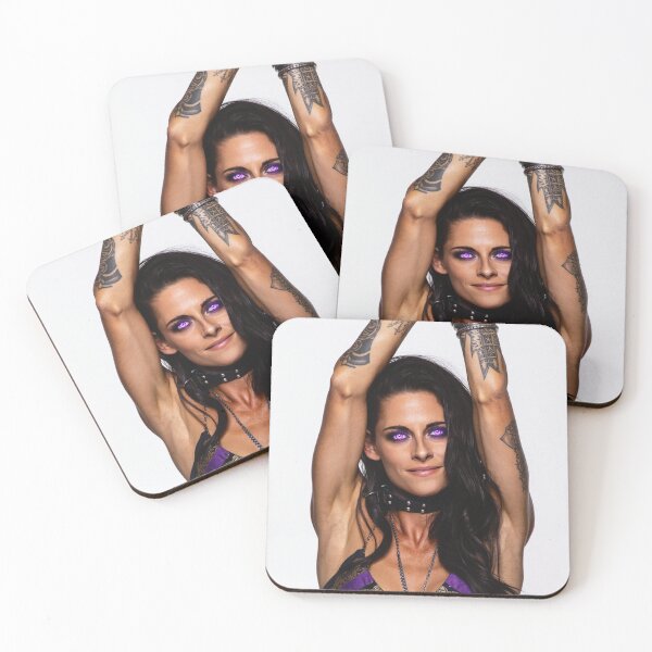 Item preview, Purple Eyed magical sorceress studio photo sexy grin and armpits  designed and sold by Vintage Designs +.