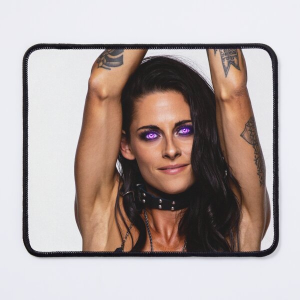 Item preview, Purple Eyed magical sorceress studio photo sexy grin and armpits  designed and sold by Vintage Designs +.