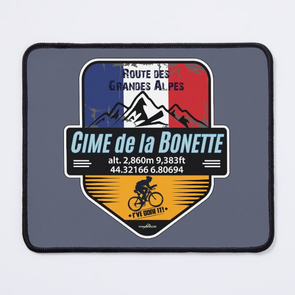 Item preview, Cime de la Bonette France - Cycling I've Done It! 01 designed and sold by OuterShellUK.