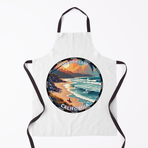 Item preview, Steamer Lane – California USA - Surf lifestyle iconic reef waves designed and sold by inkNext.
