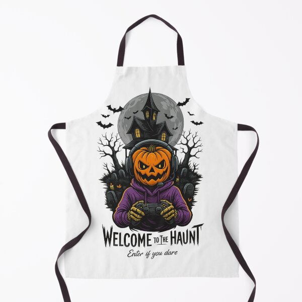Item preview, Pumpkin Gamer Haunted House – Spooky Halloween Gaming T-Shirt designed and sold by Trendora Studio.