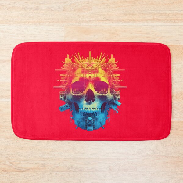Item preview, Colorful skull made of mechanic tools and gears designed and sold by DadGenX.